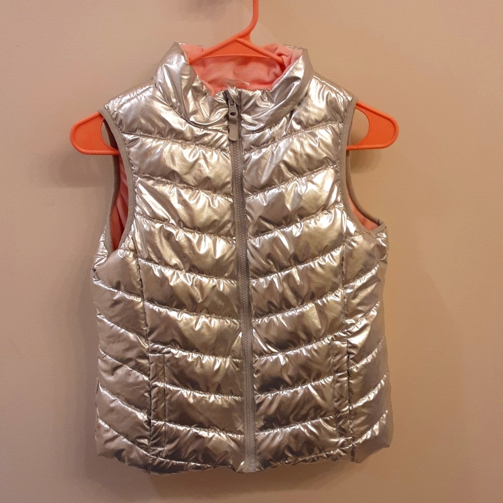 Shiney Silver, and Pink Vest Jacket